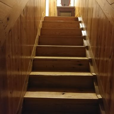 Oak stair treads